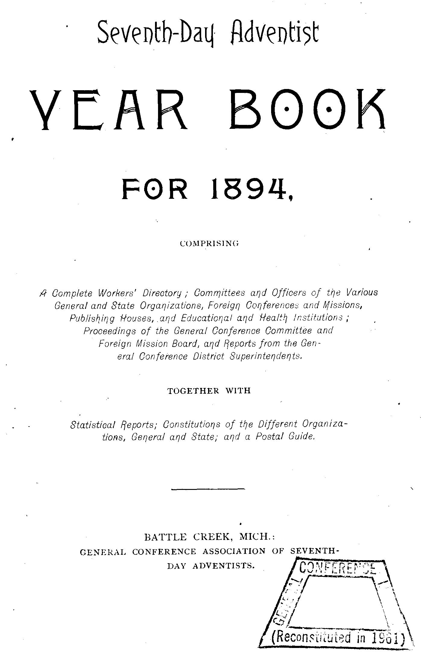 1894 yearbook